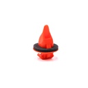 CLIP DE BUCHES NARANJA