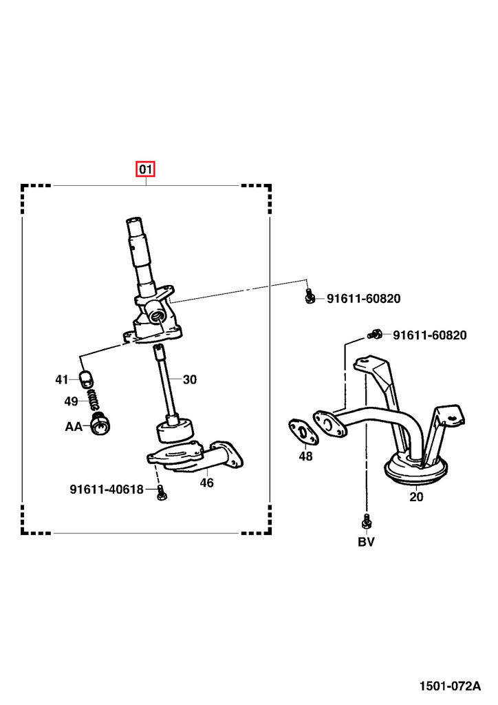 BOMBA ACEITE MOTOR 4Y SERIE 7