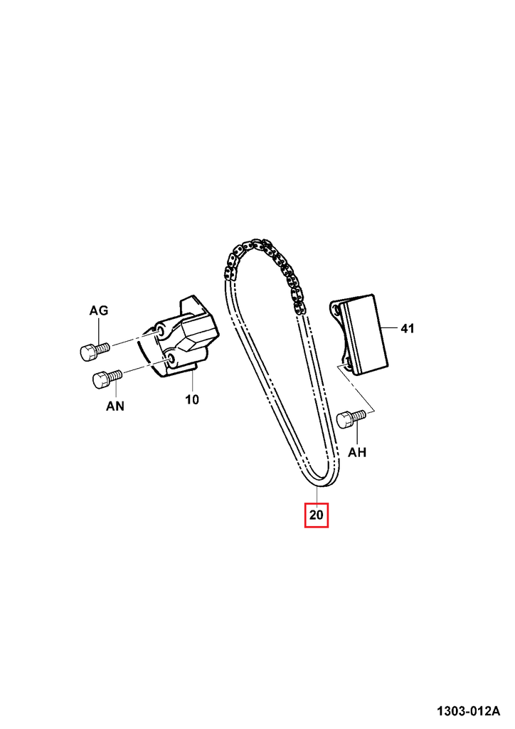 CADENA TIEMPO SENCILLA SERIE 8