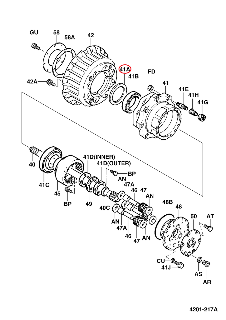 ESTOPERA RUEDA DELANTERA