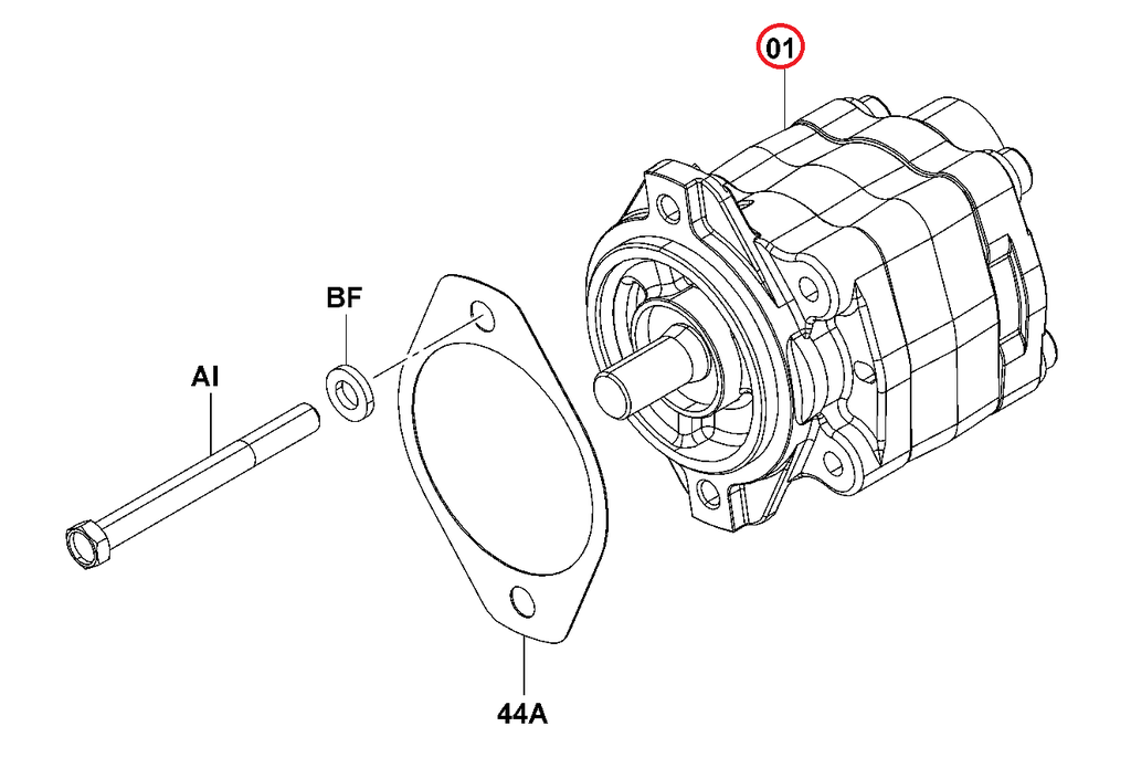 BOMBA HIDRAULICA 8FG25/30