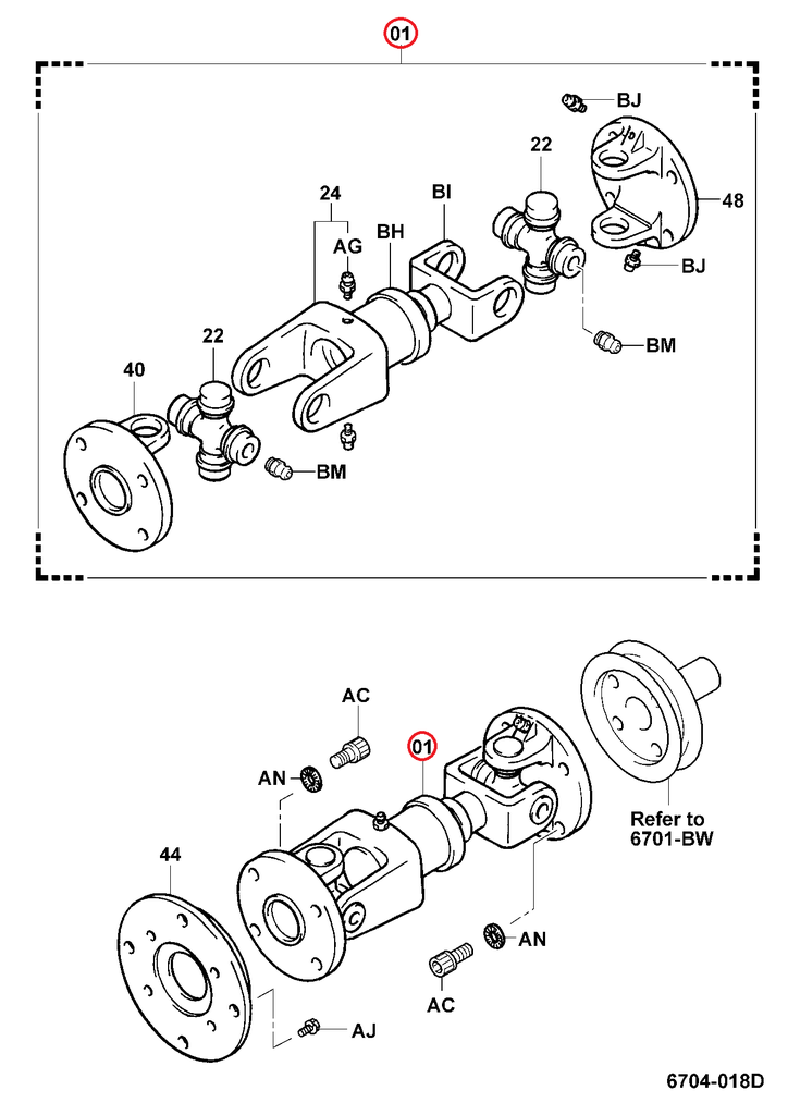 EJE IMPULSOR BOMBA 7FD35/45